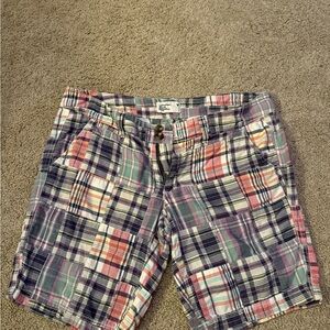 American Eagle Outfitters Multicolor Plaid Women's Shorts